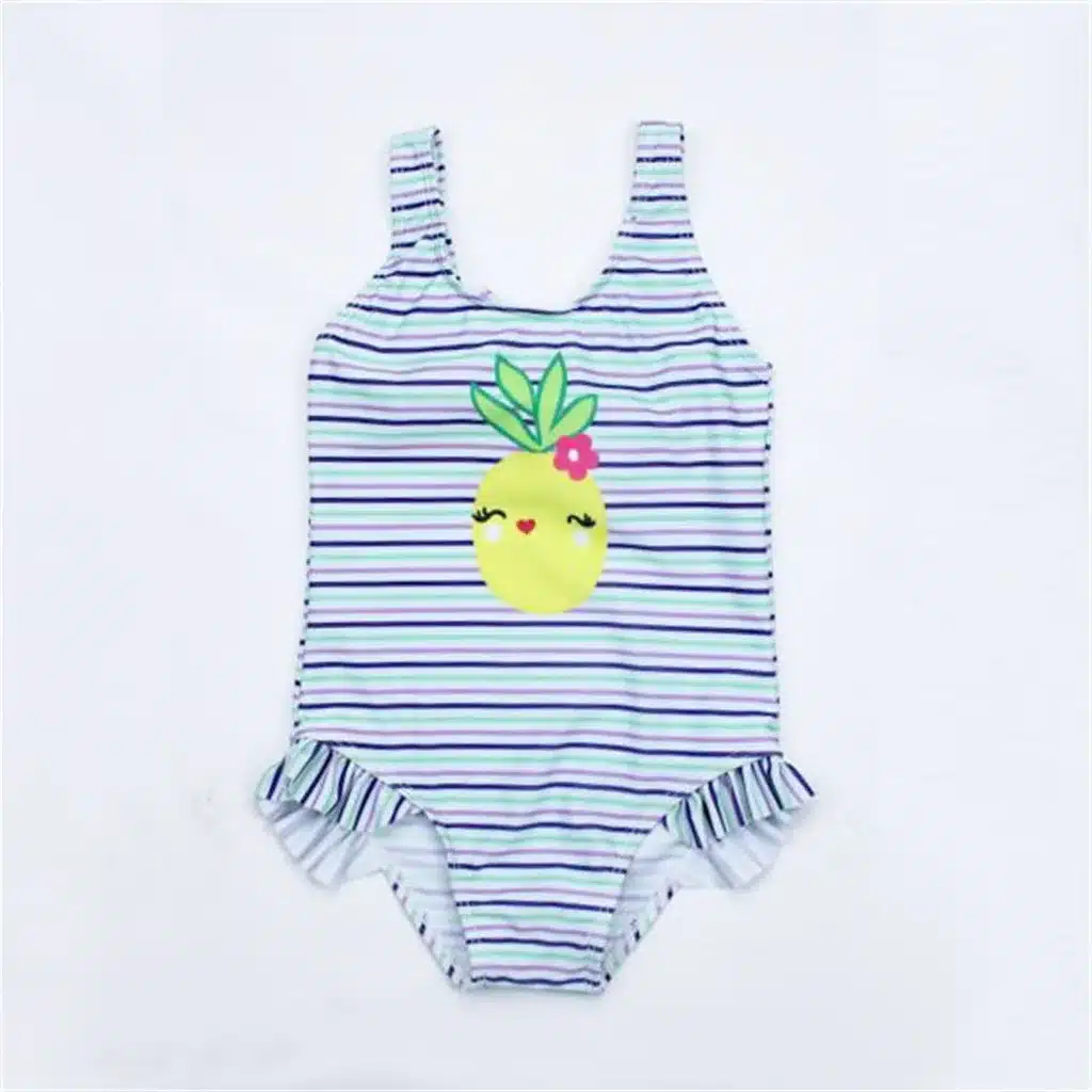 2018 Baby Girls Swimwear One Piece Swimsuit Children's Swimwear Flamingo Kid Summer Sport Bathing Suit CC871 39