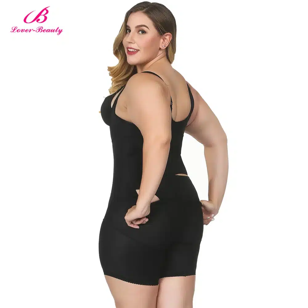 Lover Beauty Full Body Shaper Plus Size Corset Waist Trainer Butt Lifter Thigh Reducer Panties Tummy Control Push Up Shapewear A 29