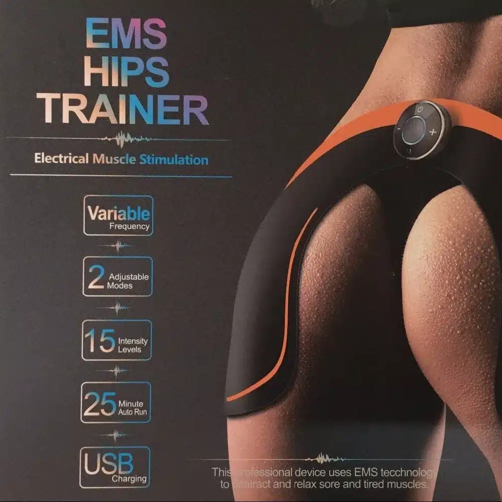 Fitness Hip Trainer Butt Push Up Buttock Lifter Enhancer Pad Electric Muscle Stimulator Abdominal Exercise Machine Slimming Belt 1