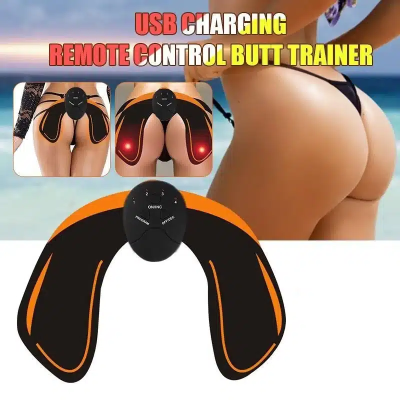 Fitness Hip Trainer Butt Push Up Buttock Lifter Enhancer Pad Electric Muscle Stimulator Abdominal Exercise Machine Slimming Belt 3