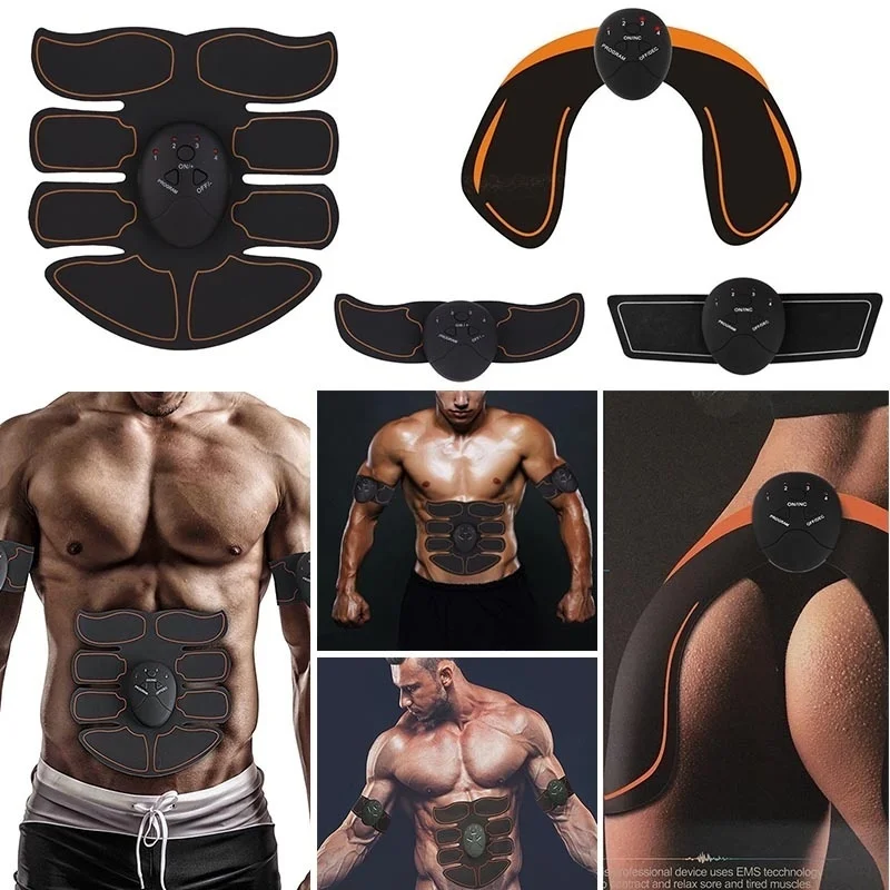 Fitness Hip Trainer Butt Push Up Buttock Lifter Enhancer Pad Electric Muscle Stimulator Abdominal Exercise Machine Slimming Belt 4