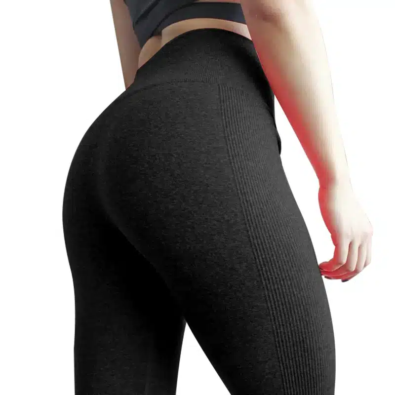 New High Rise Compression Yoga Leggings Butt Push Up Workout Sport Pants Tummy Control Gym Running Tights Sport Leggings 9