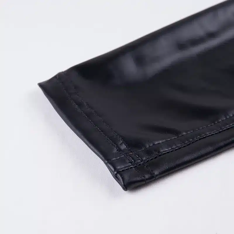 DUCTJOE New Leggings For Women Scrunch Butt Leggings Solid Zipper Casual High Waist Push Up Workout Sexy Fitness Leggings Black 29