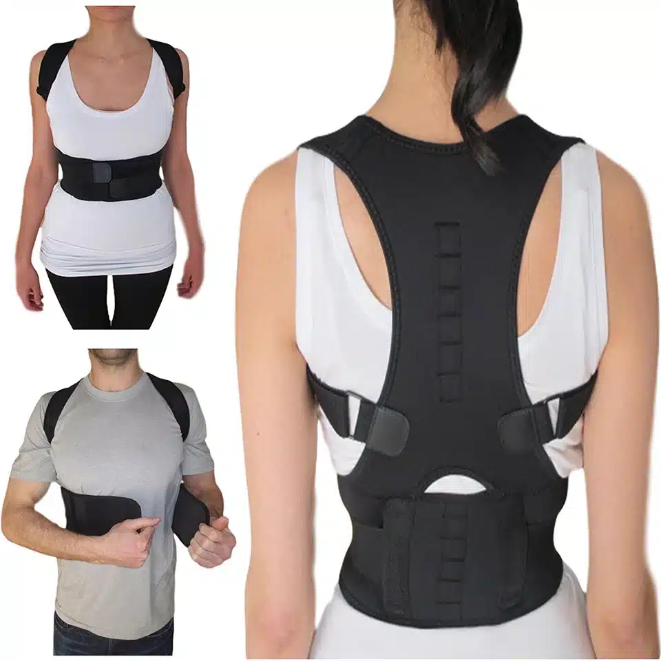 Magnetic Therapy Adult Back Corset Shoulder Lumbar Posture Corrector Bandage Spine Support Belt Back Support Posture Correction 10