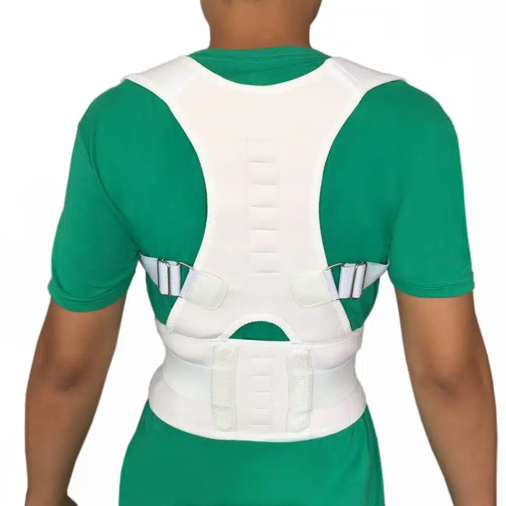 Magnetic Therapy Adult Back Corset Shoulder Lumbar Posture Corrector Bandage Spine Support Belt Back Support Posture Correction 15