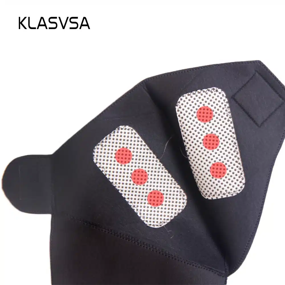 KLASVSA 1piece Self-heating Tourmaline Shoulder Magnetic Therapy Support Brace Belt For The Back Posture Corrector Massager 16