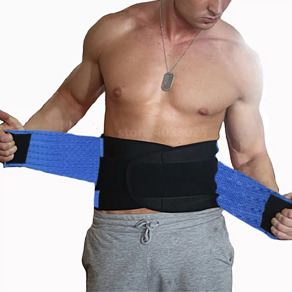 XXL Women Men's Elastic Corset Back Lumbar Brace Support Belt Waist Orthopedic Posture Corrector Low Back Belt Waist Support 20