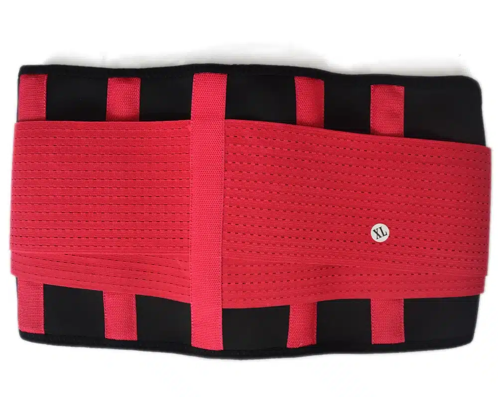 XXL Women Men's Elastic Corset Back Lumbar Brace Support Belt Waist Orthopedic Posture Corrector Low Back Belt Waist Support 23