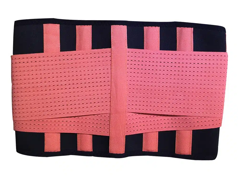XXL Women Men's Elastic Corset Back Lumbar Brace Support Belt Waist Orthopedic Posture Corrector Low Back Belt Waist Support 26