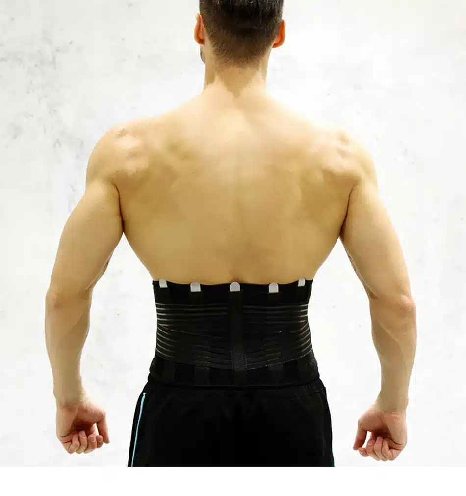 Back Support Elastic Posture Corrector Waist Brace Belt for Back Relief Pain Abdominal Protection Lumbar Corrector Back Belt 12