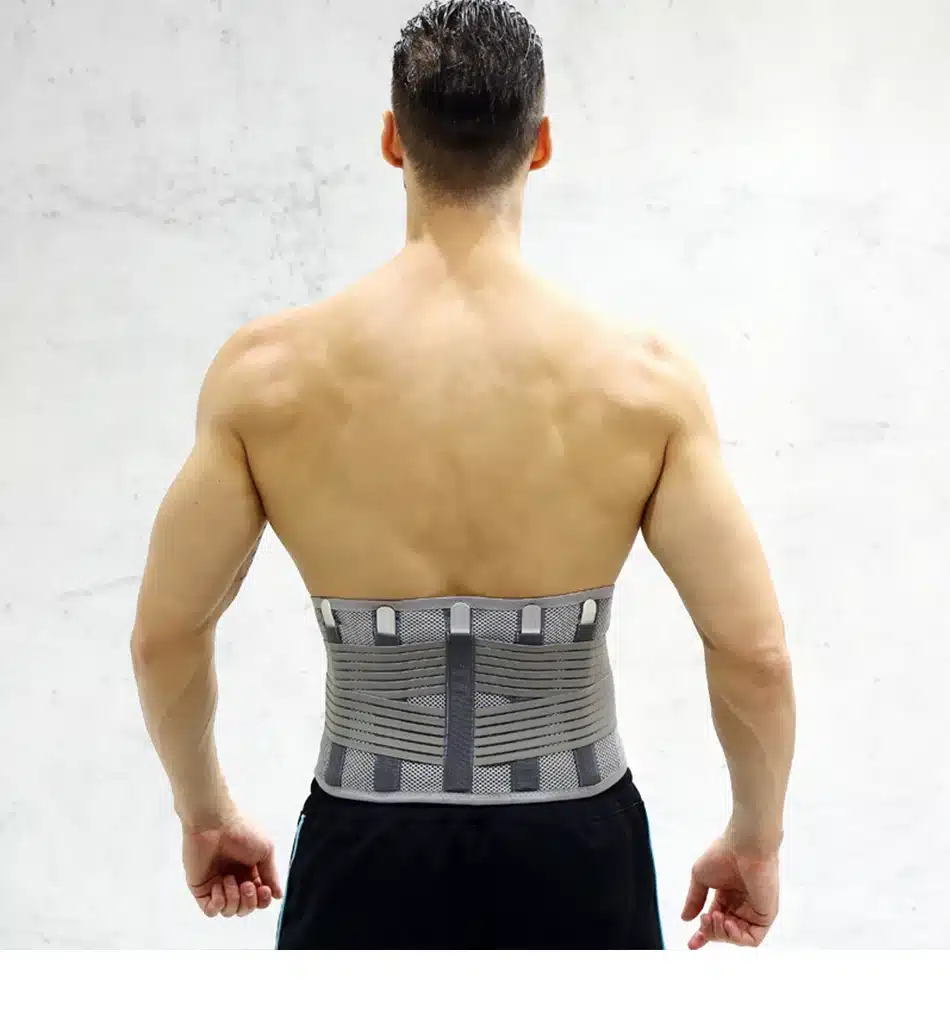 Back Support Elastic Posture Corrector Waist Brace Belt for Back Relief Pain Abdominal Protection Lumbar Corrector Back Belt 14