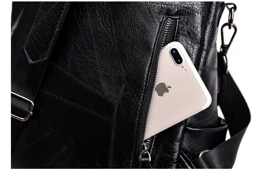 2019 Fashion Women Backpack High Quality Youth Leather Backpacks for Teenage Girls Female School Shoulder Bag Bagpack mochila 11