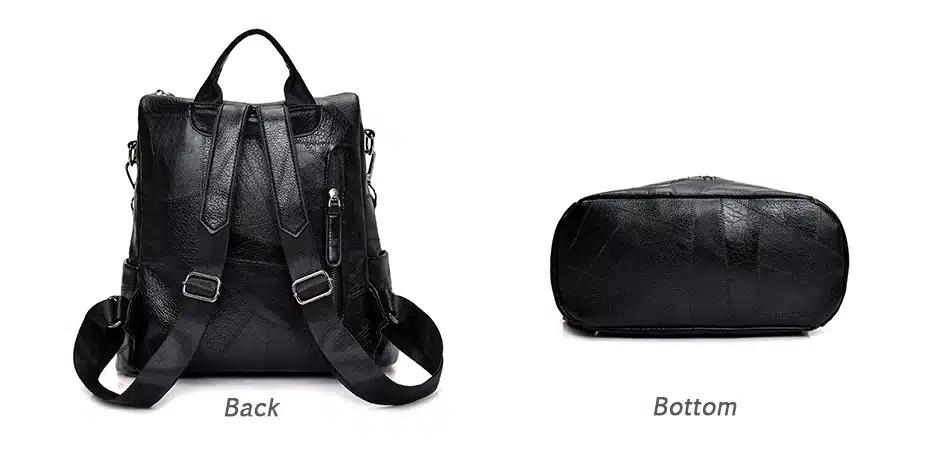 2019 Fashion Women Backpack High Quality Youth Leather Backpacks for Teenage Girls Female School Shoulder Bag Bagpack mochila 13