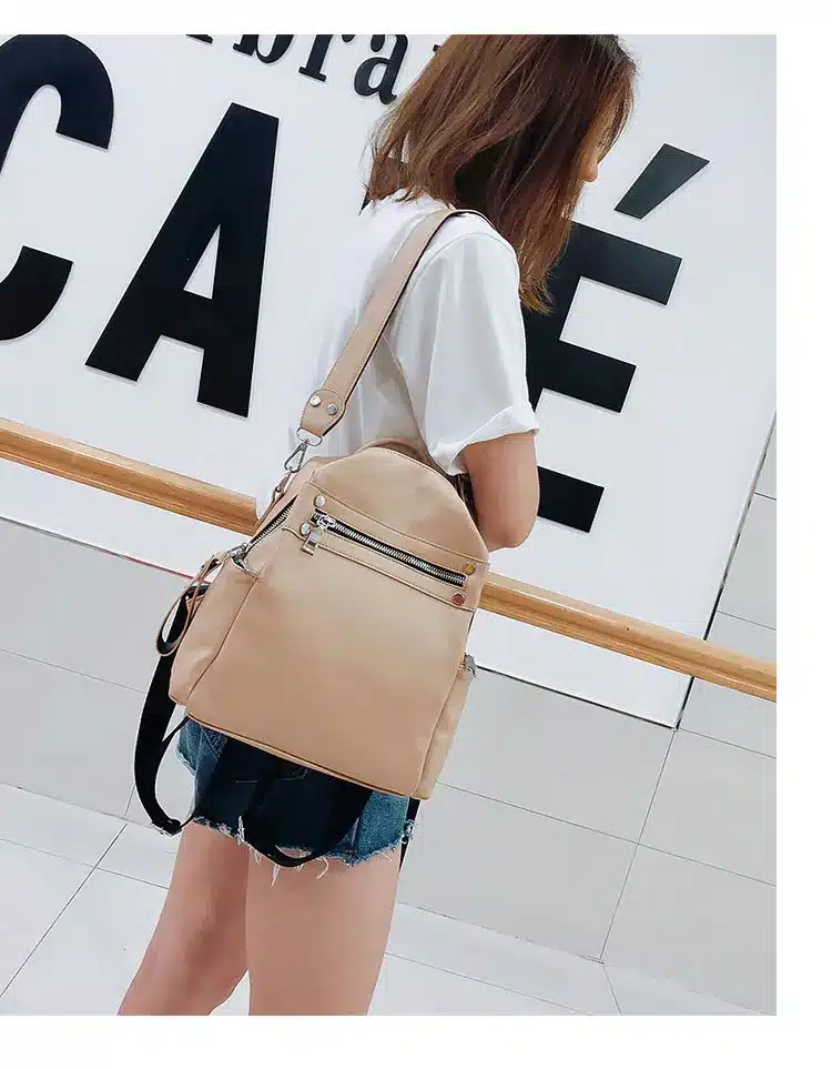 Fatika 2019 Hot Backpack Women Multi-function Shoulder Bag Stylish Bag Female Solid Casual Travel Bags 16