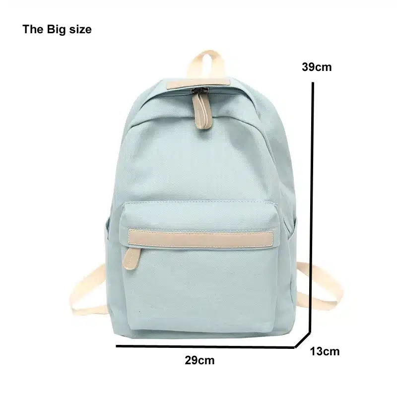 2019 Women Canvas Backpacks Ladies Shoulder School Bag Backpack Rucksack for Girls Travel Fashion Bag Bolsas Mochilas Sac A Dos 13
