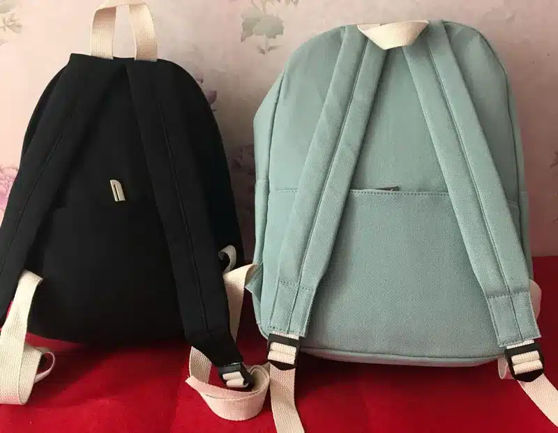 2019 Women Canvas Backpacks Ladies Shoulder School Bag Backpack Rucksack for Girls Travel Fashion Bag Bolsas Mochilas Sac A Dos 15