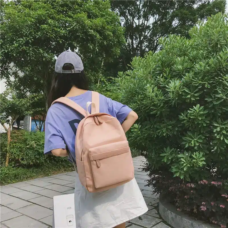2019 Women Canvas Backpacks Ladies Shoulder School Bag Backpack Rucksack for Girls Travel Fashion Bag Bolsas Mochilas Sac A Dos 18