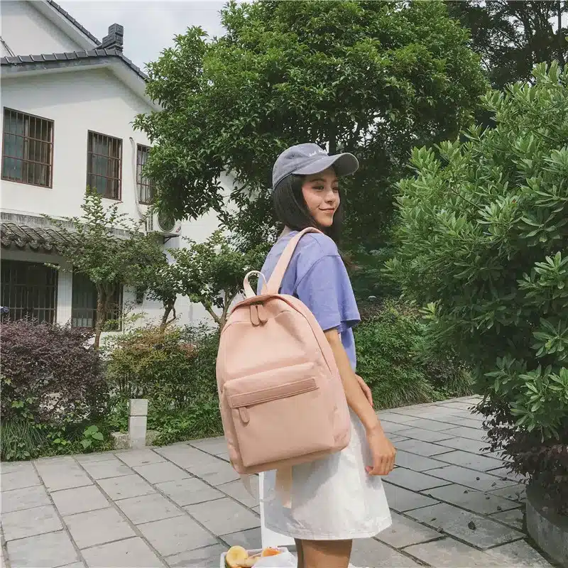 2019 Women Canvas Backpacks Ladies Shoulder School Bag Backpack Rucksack for Girls Travel Fashion Bag Bolsas Mochilas Sac A Dos 20