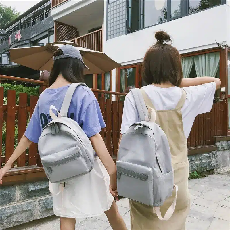 2019 Women Canvas Backpacks Ladies Shoulder School Bag Backpack Rucksack for Girls Travel Fashion Bag Bolsas Mochilas Sac A Dos 24