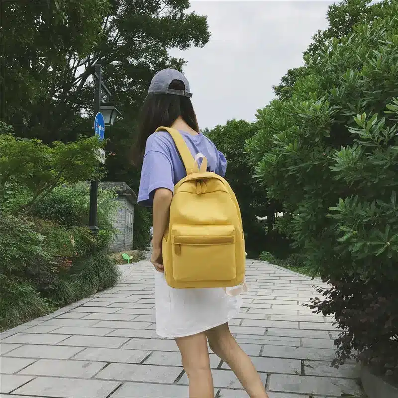 2019 Women Canvas Backpacks Ladies Shoulder School Bag Backpack Rucksack for Girls Travel Fashion Bag Bolsas Mochilas Sac A Dos 26
