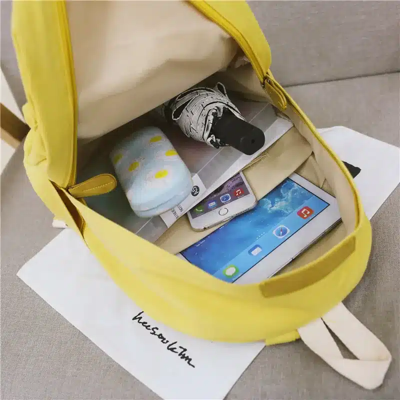 2019 Women Canvas Backpacks Ladies Shoulder School Bag Backpack Rucksack for Girls Travel Fashion Bag Bolsas Mochilas Sac A Dos 36