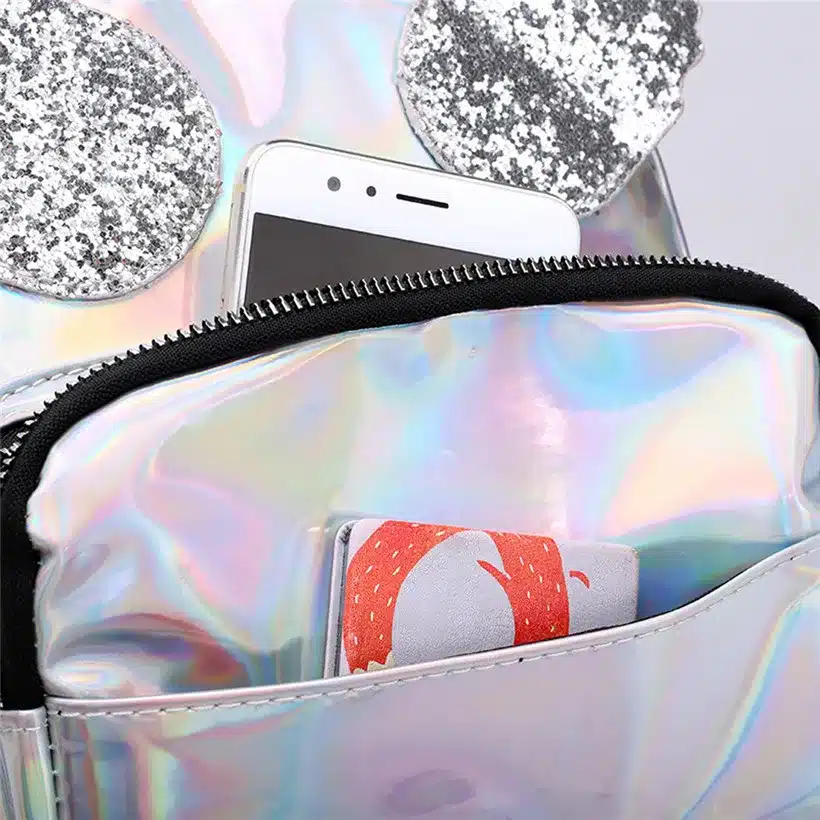HTNBO Bags for Women 2019 Fashion Girl Laser Sequins School Bag Backpack Satchel Women Travel Shoulder Bag mochila feminina HOT 27