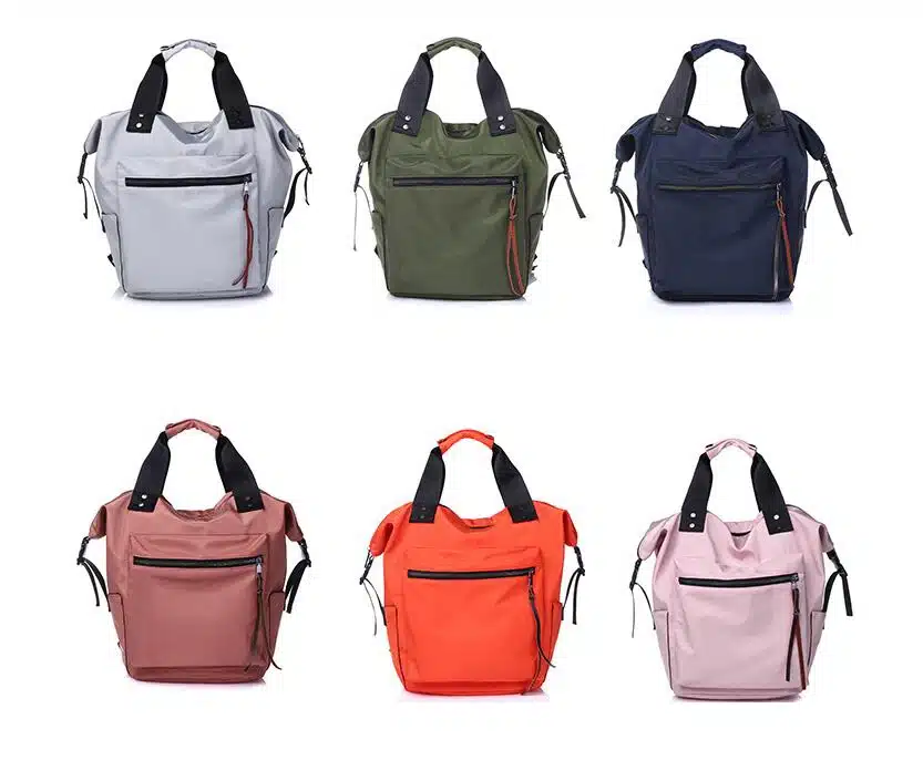 Casual Nylon Waterproof Backpack Women High Capacity Travel Book Bags for Teenage Girls Students Pink Satchel Mochila Bolsa 2019 20