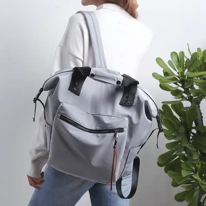 Casual Nylon Waterproof Backpack Women High Capacity Travel Book Bags for Teenage Girls Students Pink Satchel Mochila Bolsa 2019 21