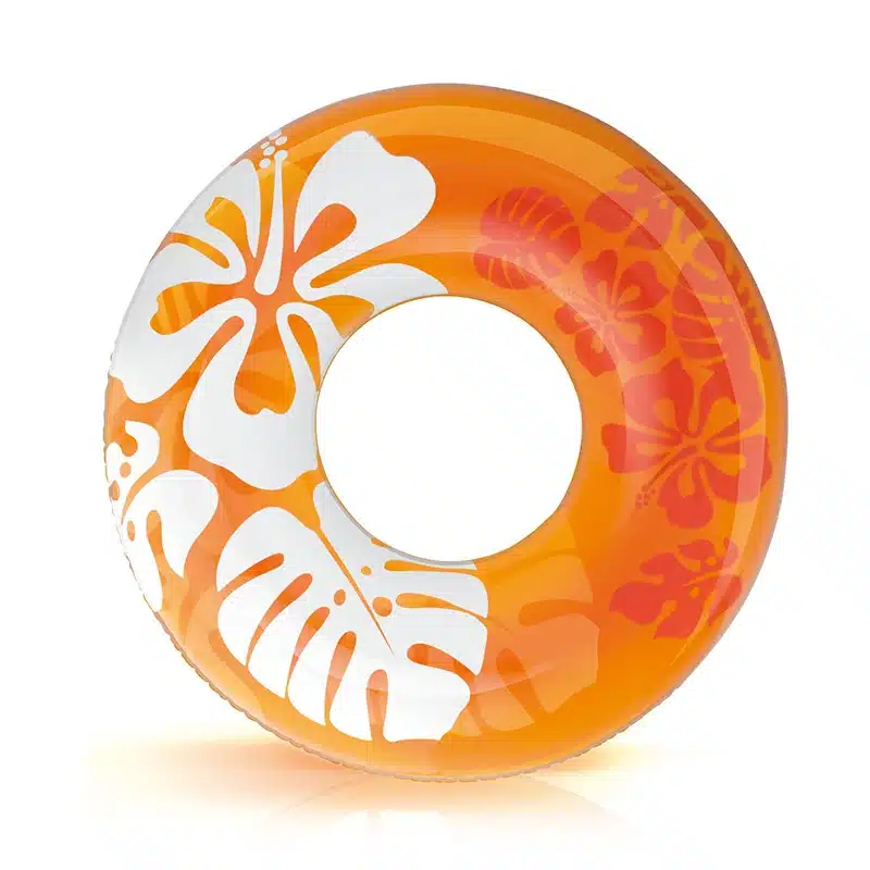 Summer solid color inflatable Rings Children Pool Float Circle For Swimming baby swim float air mattress for swimming 12