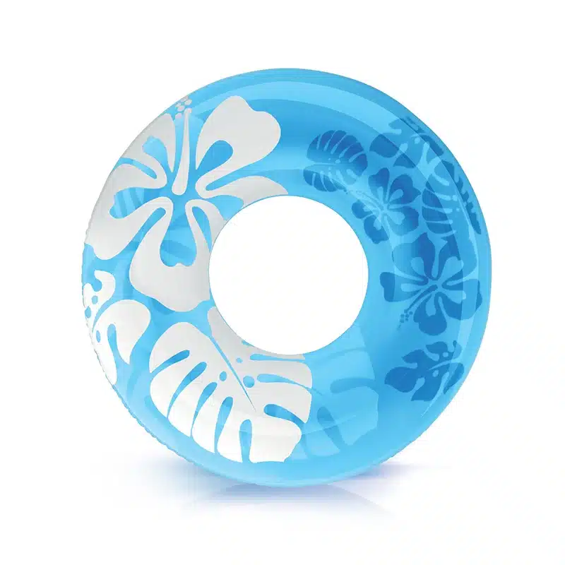 Summer solid color inflatable Rings Children Pool Float Circle For Swimming baby swim float air mattress for swimming 13