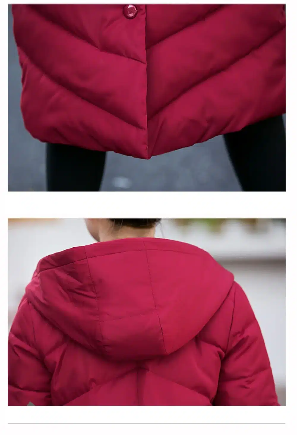 2017New Winter European Big Yards Women Long Style Coat High-end Elegant Warm Feather Cotton Hooded Jacket Slim Parka Q554 8
