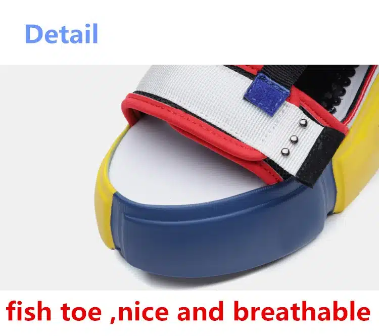 SWYIVY Blue Sandals Platform Women 2019 Ladies Casual Shoes Wedge High Chunky Heel Sandals Summer Shoes High Top Ankle Shoes 41 3