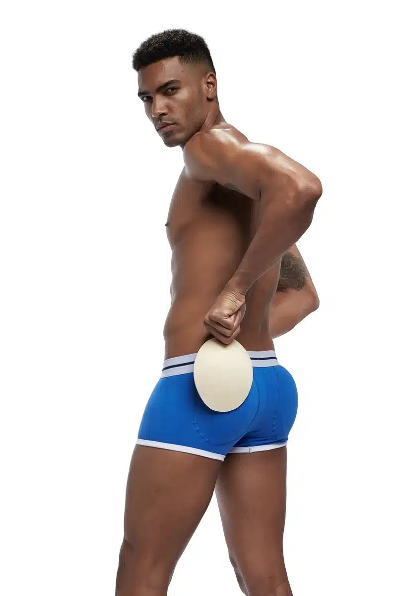 JOCKMAIL Sexy Men underwear Hip-up Butt Lifter Men's Package Enhancing Padded Trunk Shorts Gay penis boxer Push up boxershorts 25
