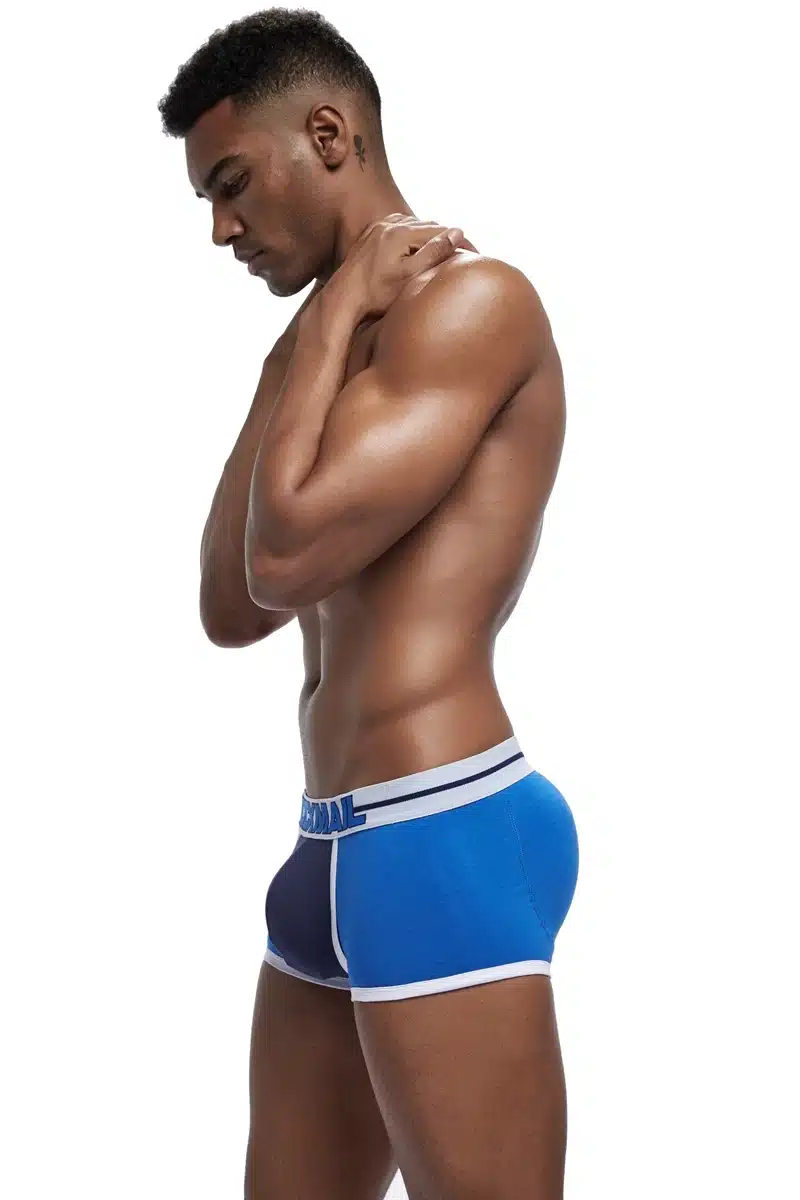 JOCKMAIL Sexy Men underwear Hip-up Butt Lifter Men's Package Enhancing Padded Trunk Shorts Gay penis boxer Push up boxershorts 27