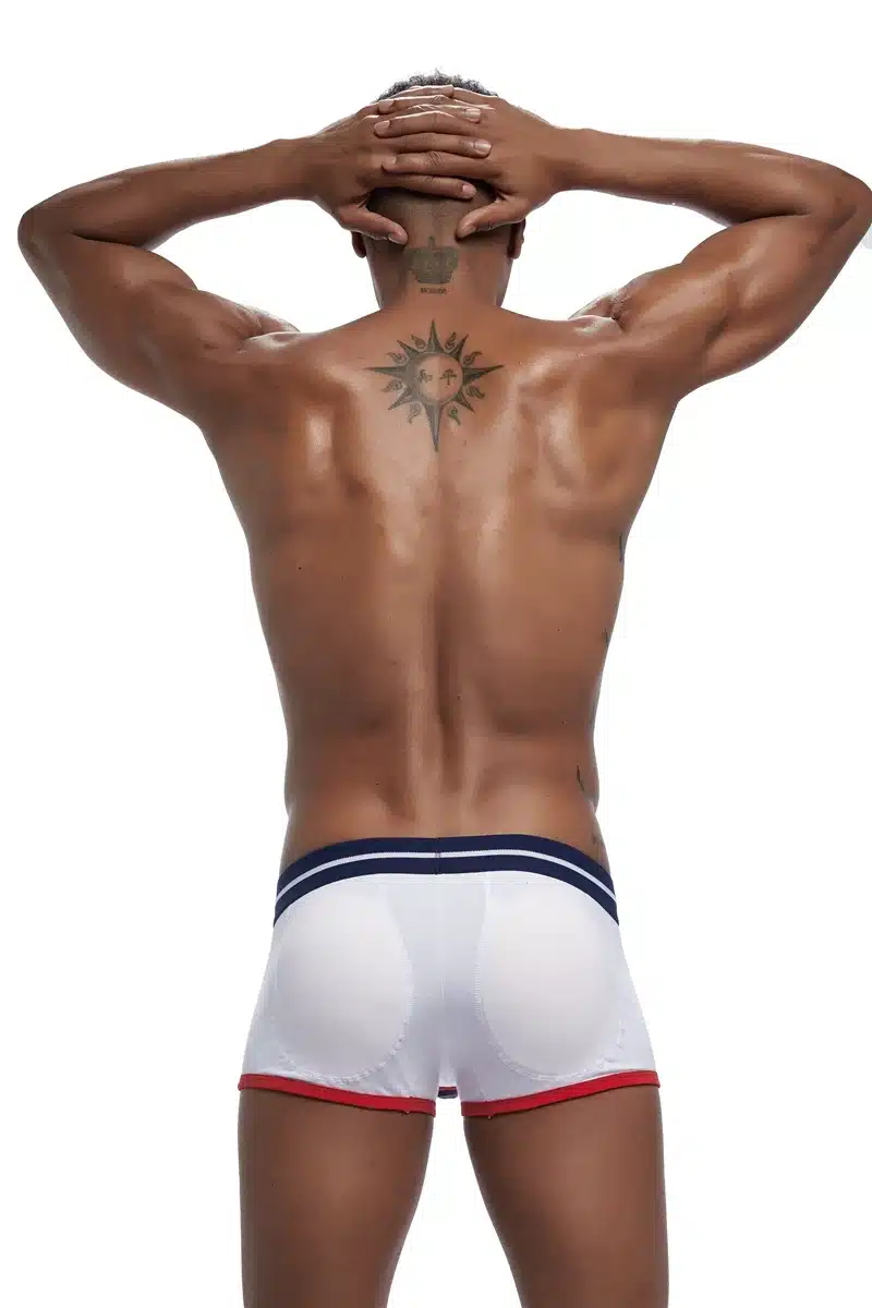 JOCKMAIL Sexy Men underwear Hip-up Butt Lifter Men's Package Enhancing Padded Trunk Shorts Gay penis boxer Push up boxershorts 34