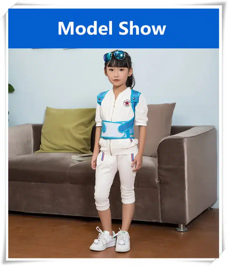 Unisex Kids Back Posture Corrector Brace Baby Back Shoulder Support Belt Posture Correction Belt for Children Belt 1