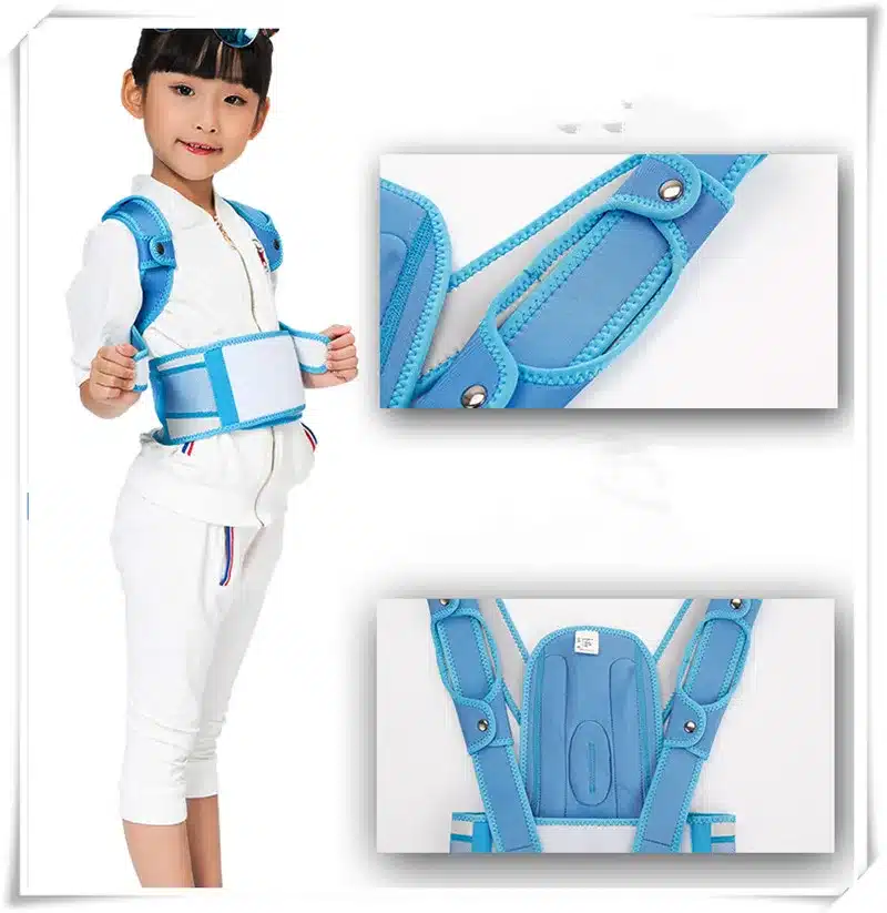 Unisex Kids Back Posture Corrector Brace Baby Back Shoulder Support Belt Posture Correction Belt for Children Belt 5