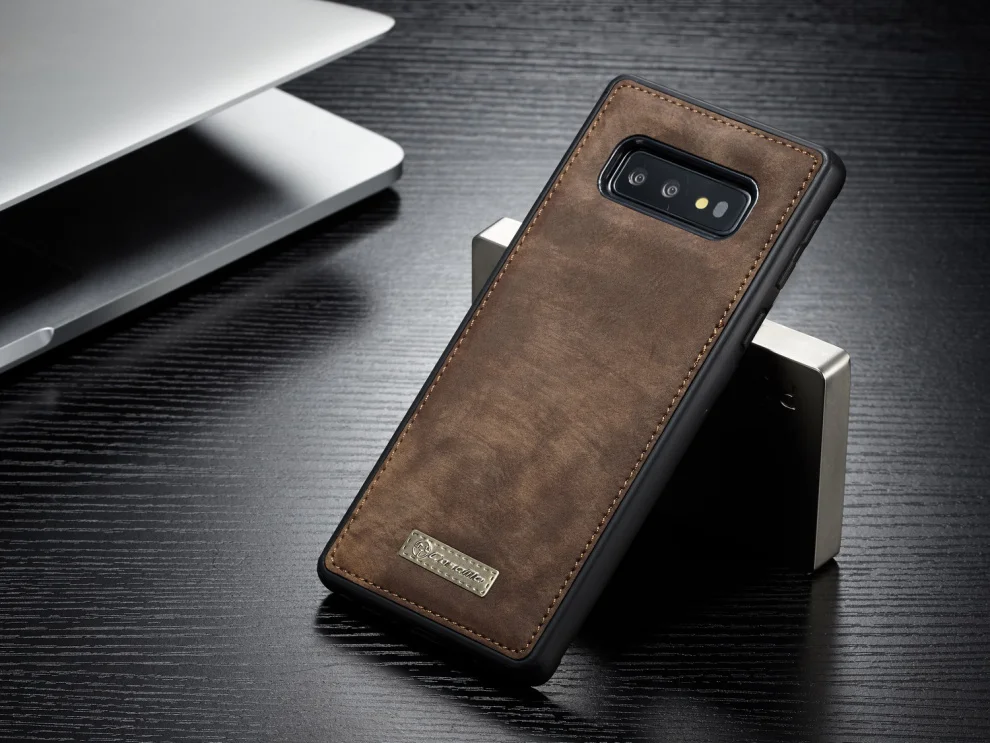 Original CaseMe Magnetic Vintage Leather + Soft TPU Silicone Back Cover Case For Samsung Galaxy S10 Plus S10e Phone Cases S10 7
