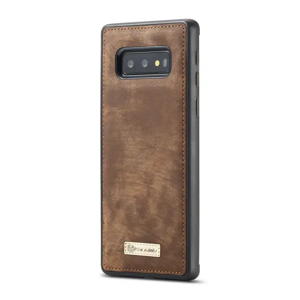 Original CaseMe Magnetic Vintage Leather + Soft TPU Silicone Back Cover Case For Samsung Galaxy S10 Plus S10e Phone Cases S10 19
