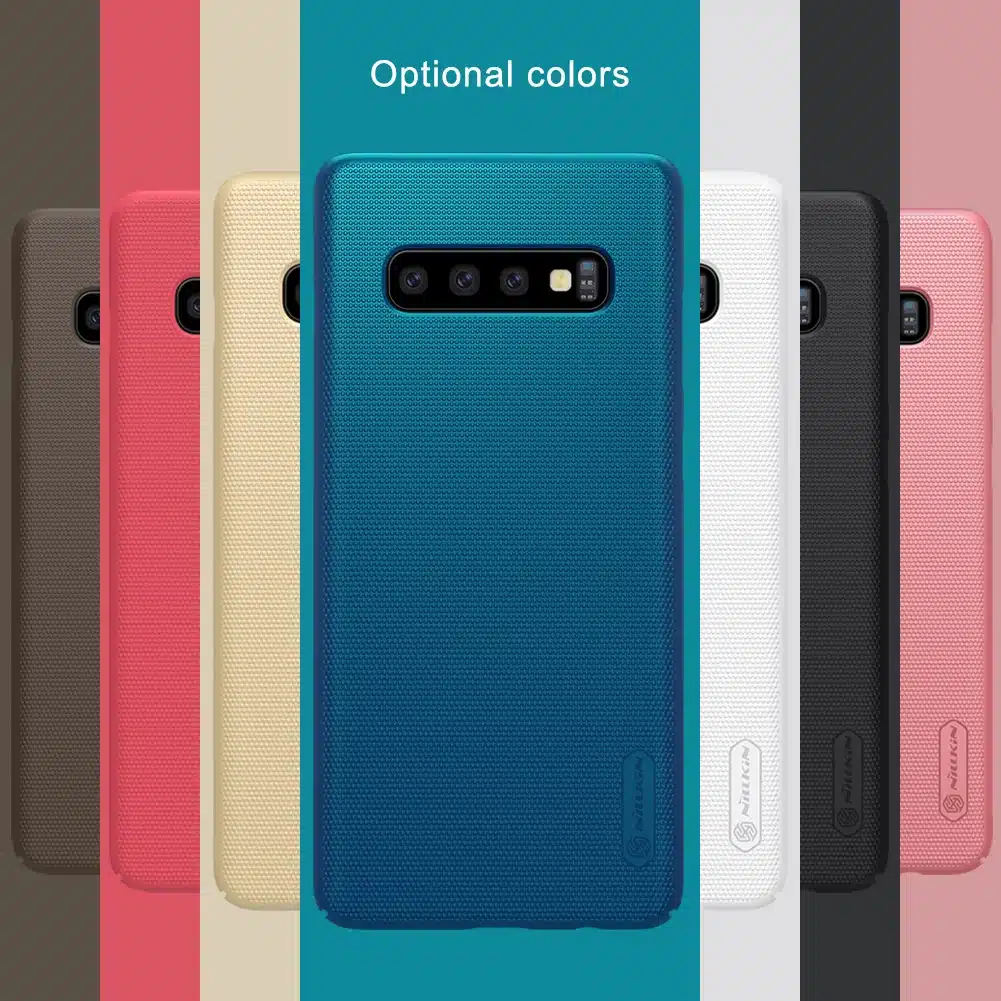 sFor Samsung Galaxy S10 Plus Case S10 5G Cover Nillkin Frosted Shield Hard Back Matte Case For Samsung Galaxy S10 Plus S10e 17