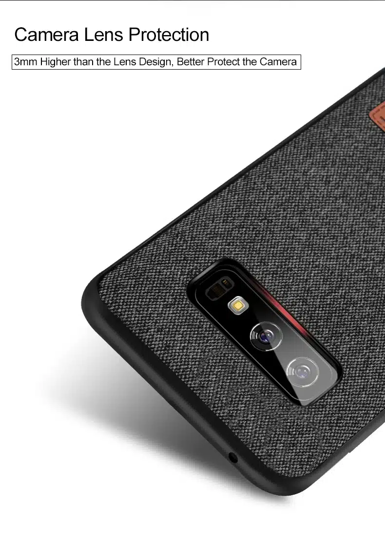 For Samsung S10 Plus case cover MOFI for Samsung Galaxy S10 fabric Back Case for Samsung S10E Full Cover S10+ business Case 8