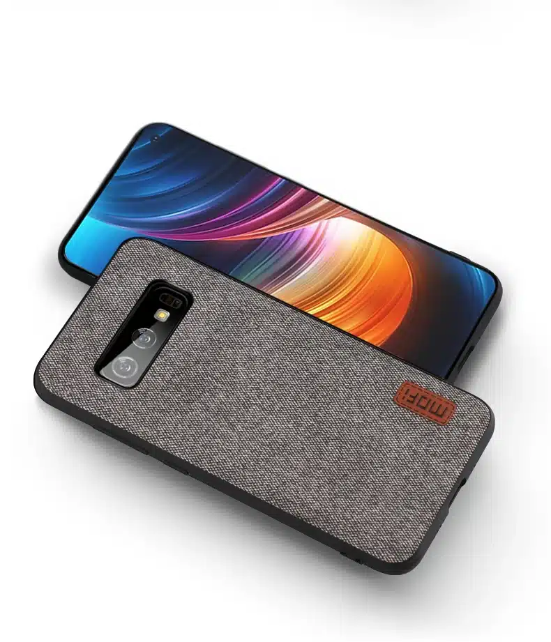 For Samsung S10 Plus case cover MOFI for Samsung Galaxy S10 fabric Back Case for Samsung S10E Full Cover S10+ business Case 14