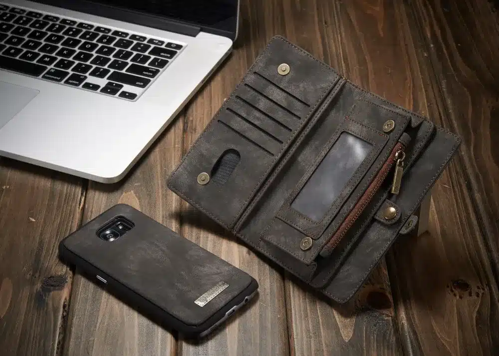 Phone Case For Fundas Samsung Galaxy S7 Edge S8 S9 S10 Plus S10E note 8 9 case Multi-functional Wallet Leather Magnet back cover 6