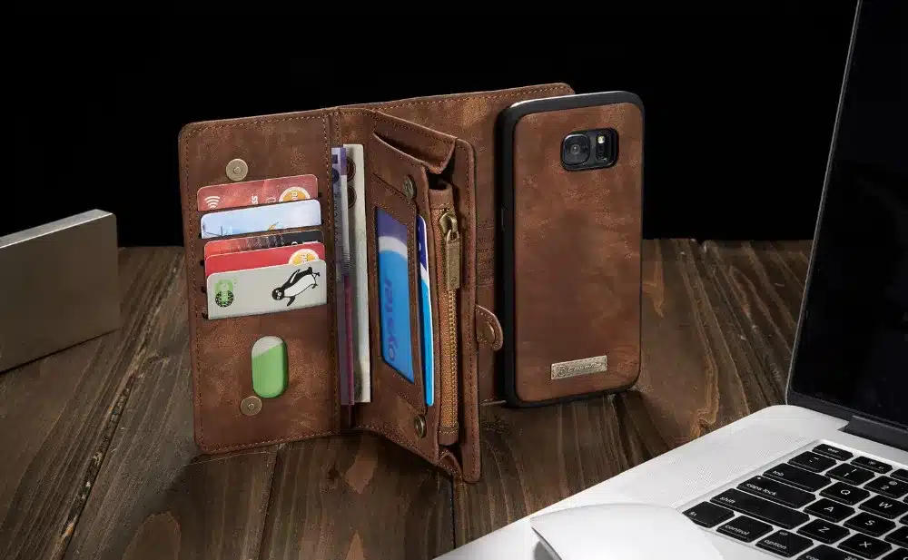 Phone Case For Fundas Samsung Galaxy S7 Edge S8 S9 S10 Plus S10E note 8 9 case Multi-functional Wallet Leather Magnet back cover 13