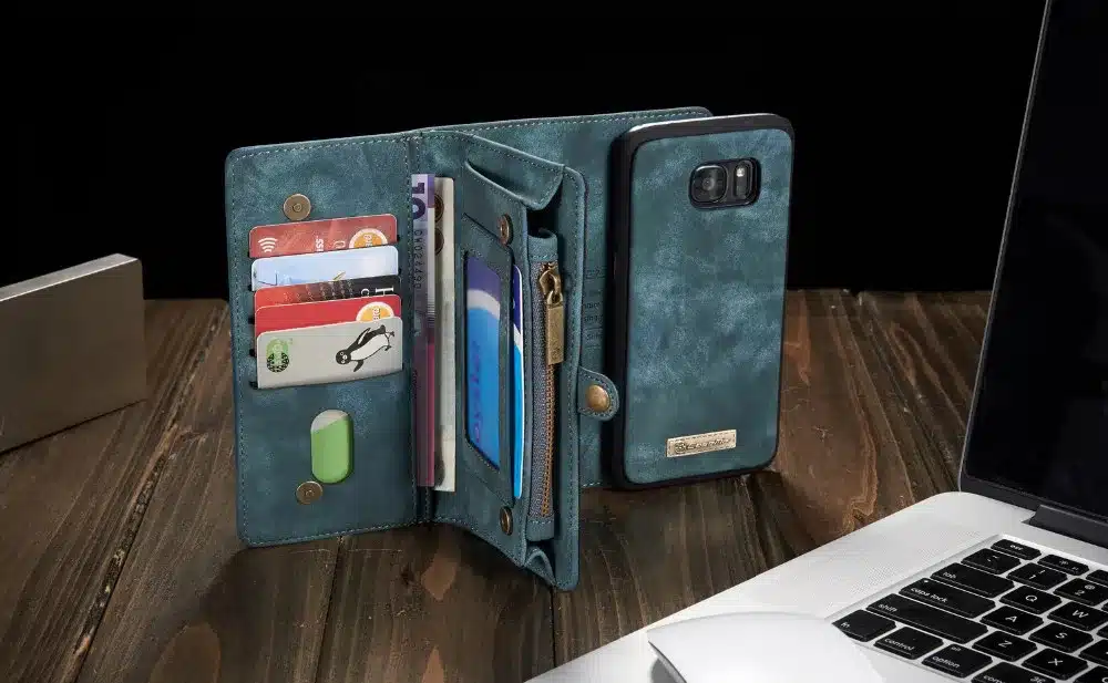 Phone Case For Fundas Samsung Galaxy S7 Edge S8 S9 S10 Plus S10E note 8 9 case Multi-functional Wallet Leather Magnet back cover 24