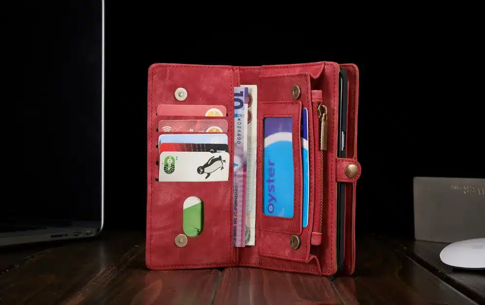Phone Case For Fundas Samsung Galaxy S7 Edge S8 S9 S10 Plus S10E note 8 9 case Multi-functional Wallet Leather Magnet back cover 30