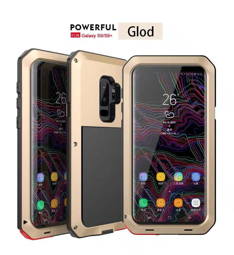 Luxury Armor Metal Heavy Duty Protection Case for Samsung Galaxy S5 S6 S7 Note 9 4 5 8 Edge S8 S9 S10 Plus S10e Shockproof Cover 25