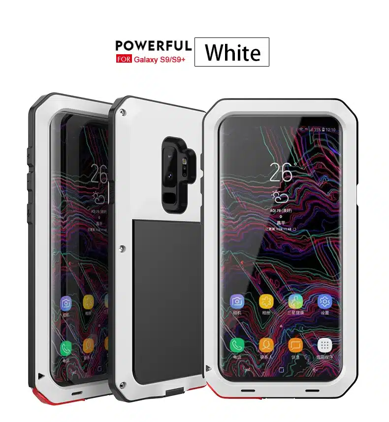 Luxury Armor Metal Heavy Duty Protection Case for Samsung Galaxy S5 S6 S7 Note 9 4 5 8 Edge S8 S9 S10 Plus S10e Shockproof Cover 26