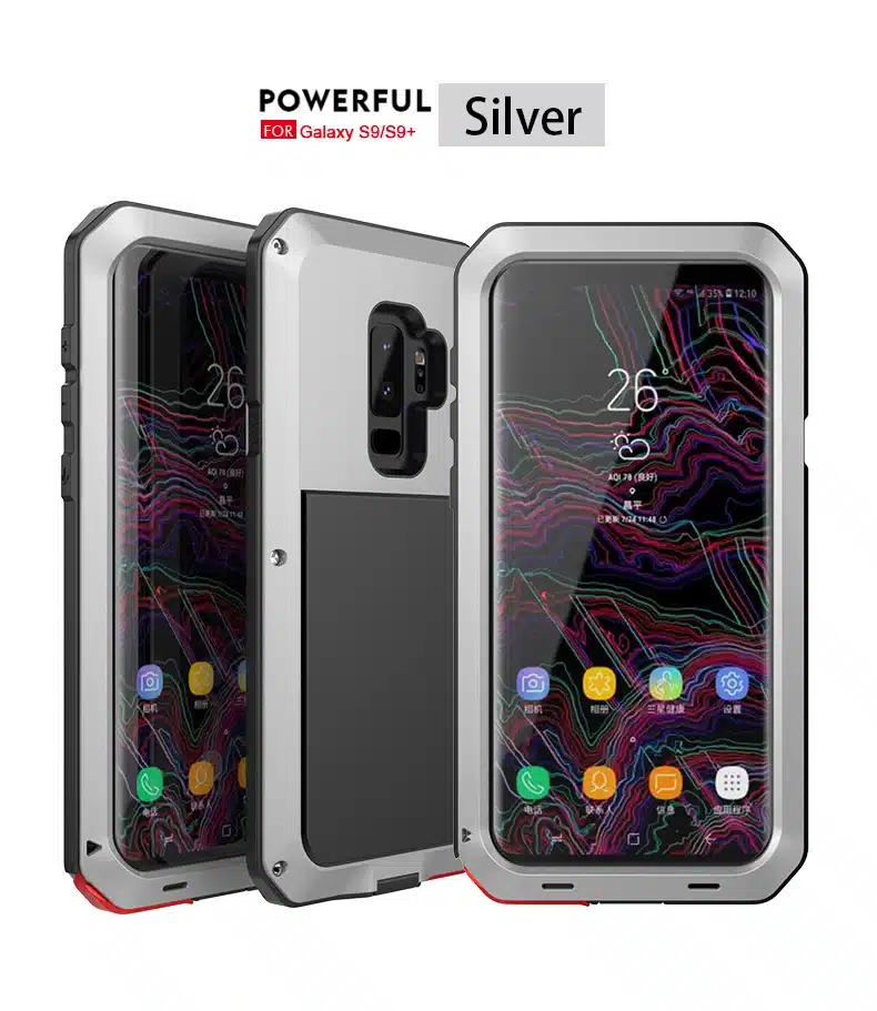 Luxury Armor Metal Heavy Duty Protection Case for Samsung Galaxy S5 S6 S7 Note 9 4 5 8 Edge S8 S9 S10 Plus S10e Shockproof Cover 27