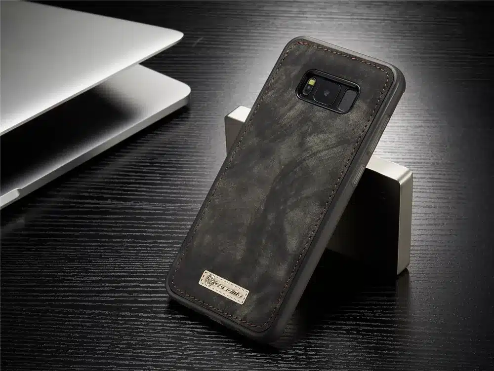 Luxury Brand For Samsung Galaxy S8 S7 Case Genuine Leather Flip Cover For Samsung S 8 S9 Plus S10 S10e S 7 Edge Wallet Phone Bag 14